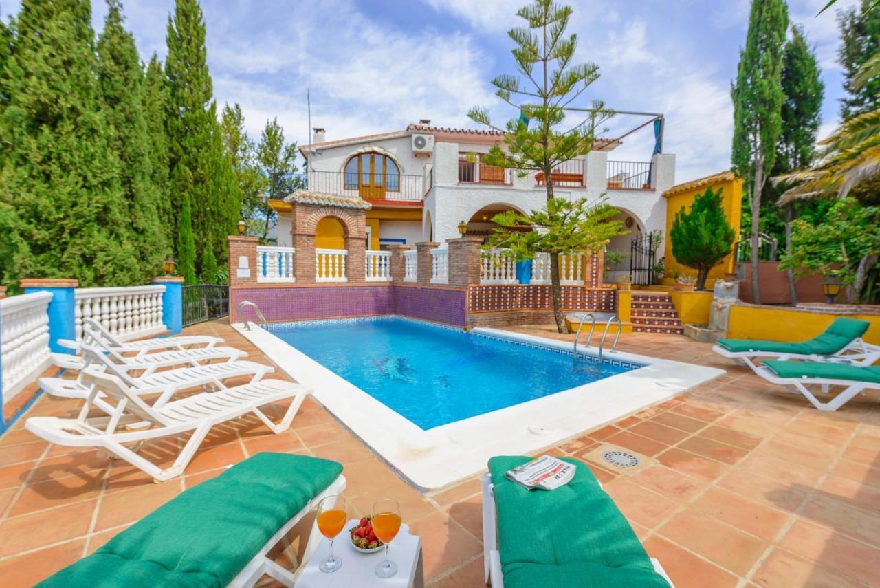 Casa Jardin Del Olivar Con Piscina Privada Alcaucin Exterior photo