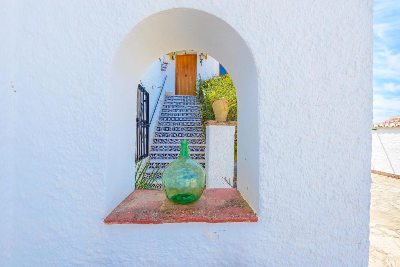 Casa Jardin Del Olivar Con Piscina Privada Alcaucin Exterior photo
